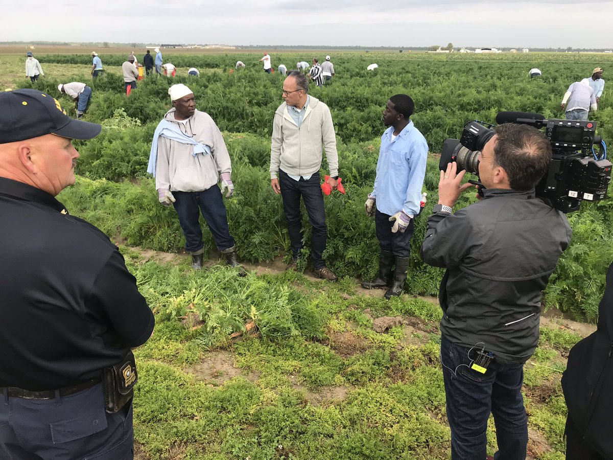 Every inmate at Angola is sentenced to hard labor. These men, like hundreds of others, worked in the fields. While picking carrots on the former slave plantation, we discussed the cycle of incarceration and prison labor. #Dateline #JusticeForAll