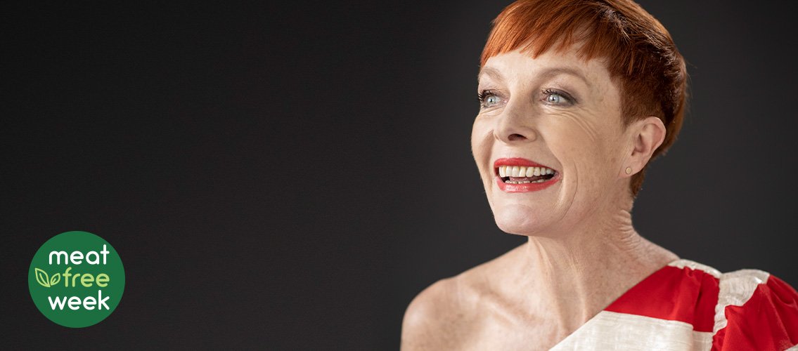 “I believe in good, clean food and I believe in food education and caring for everyone and every living being in our universal environment. Meat Free Week is the perfect voice for this.” ~ Rowie Dillon. meatfreeweek.org #MeatFreeWeek #GetYourVegOut <a href="/rowiescakes/">Rowie Dillon</a>