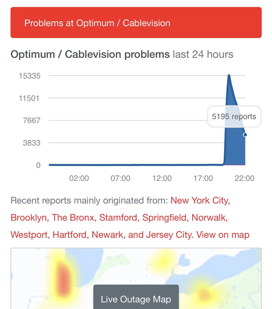 80sThen80sNow's tweet image. Ty hon.  It’s frustrating enough to have to cancel the Live Feeds but it’s even MORE upsetting at the fact that they shut down their numbers so you can’t even call them.  Not cool @optimum @OptimumHelp Not cool at all.  😡