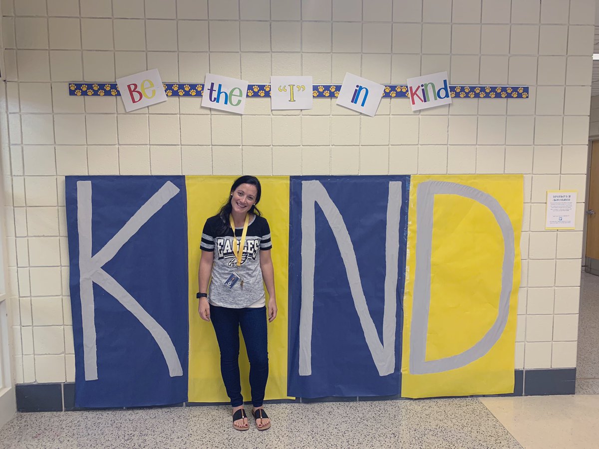 Be the “I” in kind. Learning about kindness and empathy this month at  @DASD_PV #habitsofthemind