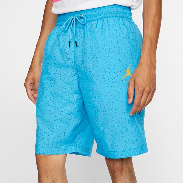 light blue jordan shorts