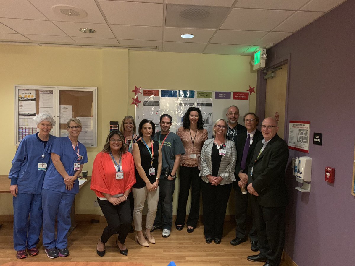 jessetamplen's tweet image. Dr. Josh Adler and VP George Weiss coaching True North Rounds @ UCSF Benioff Children’s Hospital’s Walnut Creek Campus. Inspiring to see front line problem solving to improve patient care. @UCSFLean