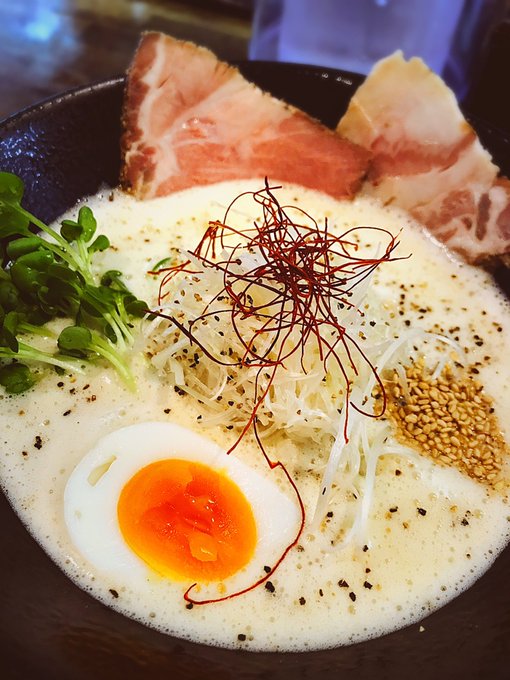 フカクサ製麺食堂やっと行けた!!魚介感が丁度よくてスープ完飲してしまった、、🐟 