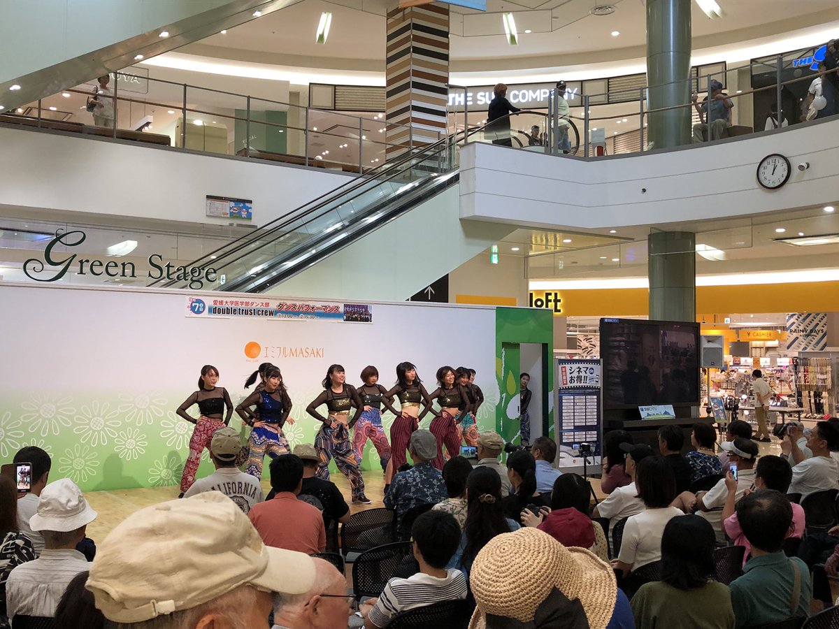Uzivatel エミフルmasaki スタッフ Na Twitteru エミフルは今日もイベント盛りだくさん 今日明日はダンスイベントを開催 13 00 15 30 今日は愛媛大学医学部ダンス部のみなさんが登場