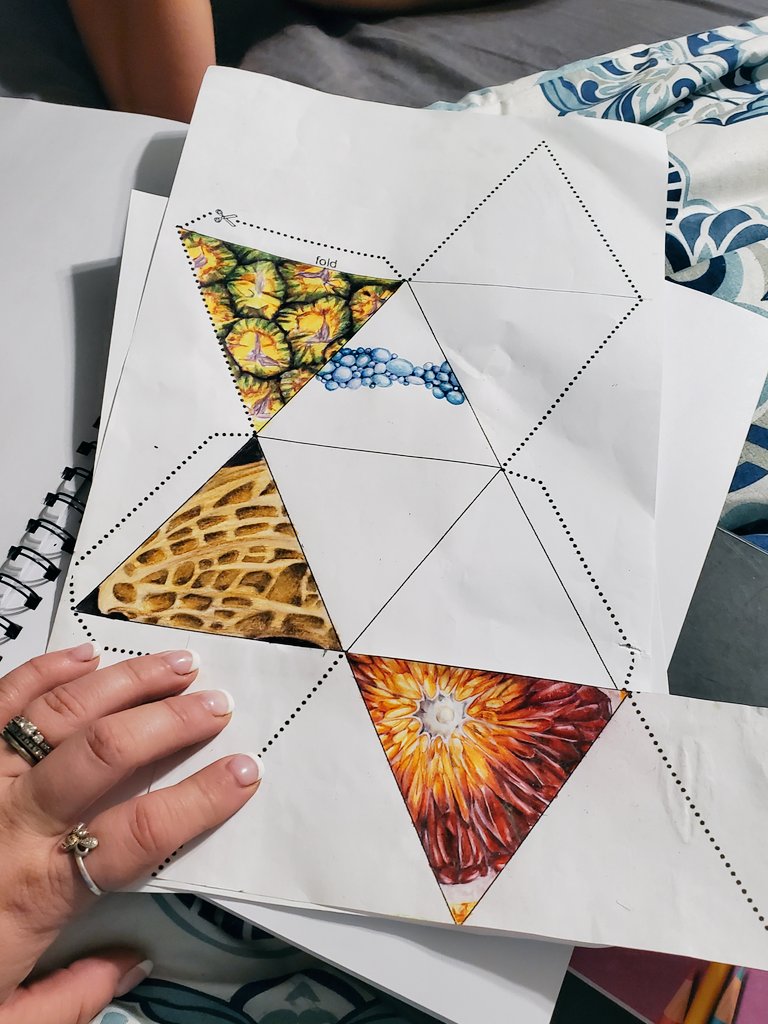 art_with_o's tweet image. I love the fact that I get to create art for a living! #dowhatyoulove #textureandform #polyhedron #lovetocolor