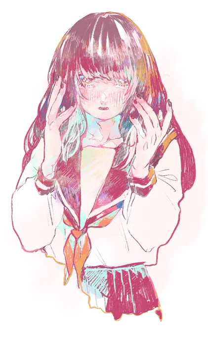 ついにiPad買ったのでいろいろ筆慣らし
久しぶりに油絵やってる気分になった? 