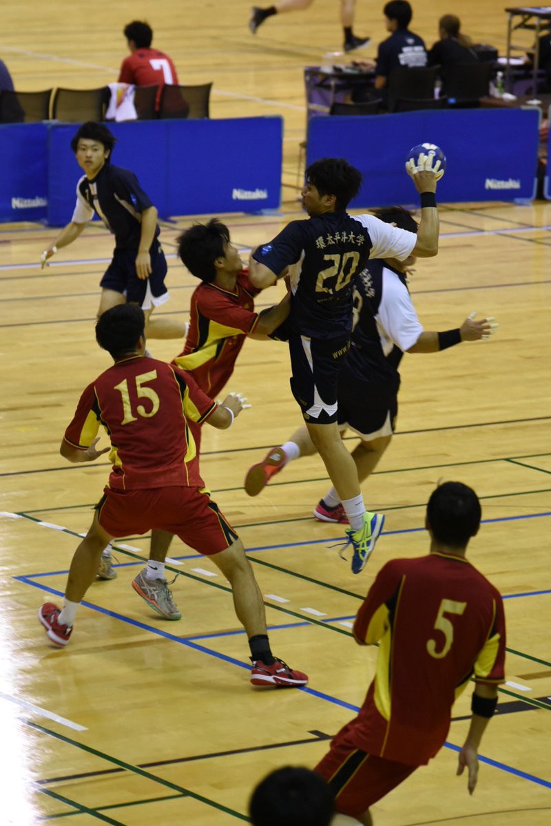 b____n12's tweet photo. 環太平洋大 #20   迫 晴希選手 🤾‍♂️ https://t.co/nMlTzbnRmL