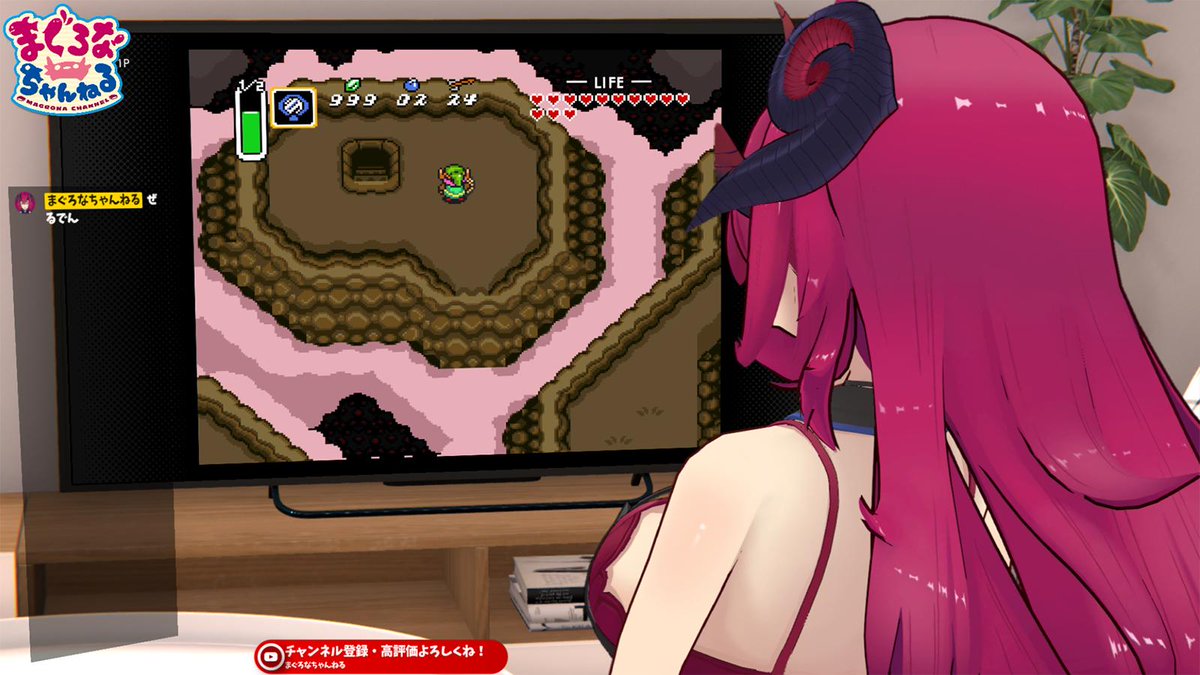 魔王マグロナの ゲーム画面の方を見る配信レイアウト バーチャルyoutuberに起きた出来事をまとめるwiki