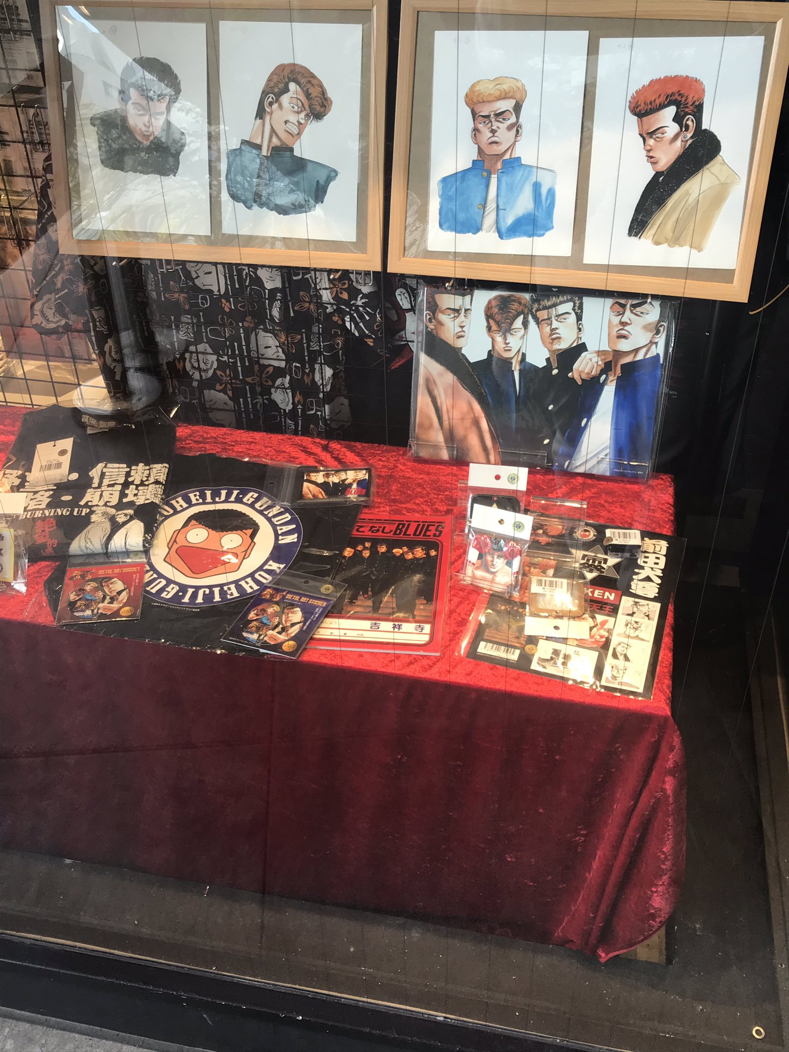 伏 大阪ろくでなしblues原画展に行ってメッセージボードに辰吉さんを描いてくるなどした 伏 大阪ろくでなしblues原画展に行ってメッセージボードに辰吉さんを描いてくるなどした