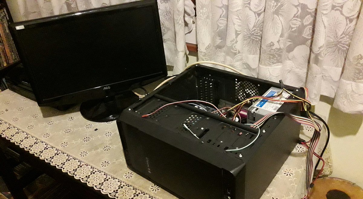 Finished putting everything together into the new cpu last night... .