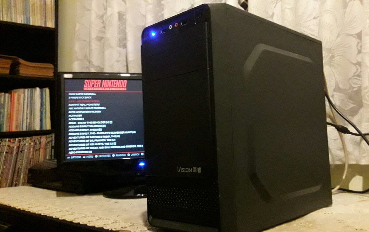 Finished putting everything together into the new cpu last night... .