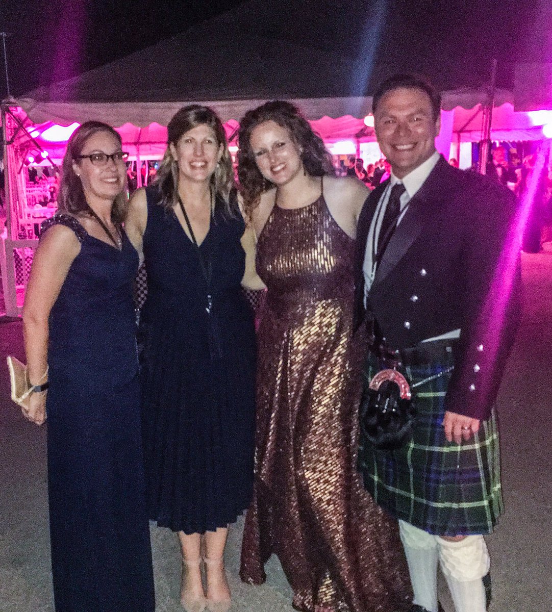 Our department continues to support and sponsor The University of Kansas Health System's Treads &amp; Threads annual black-tie gala, that has raised more than $12.5 million to expand and improve patient Cancer care! Drs. Alm, Clark, Arickx, &amp; Eickmeyer #aapmr #acrm #aap #physiatry