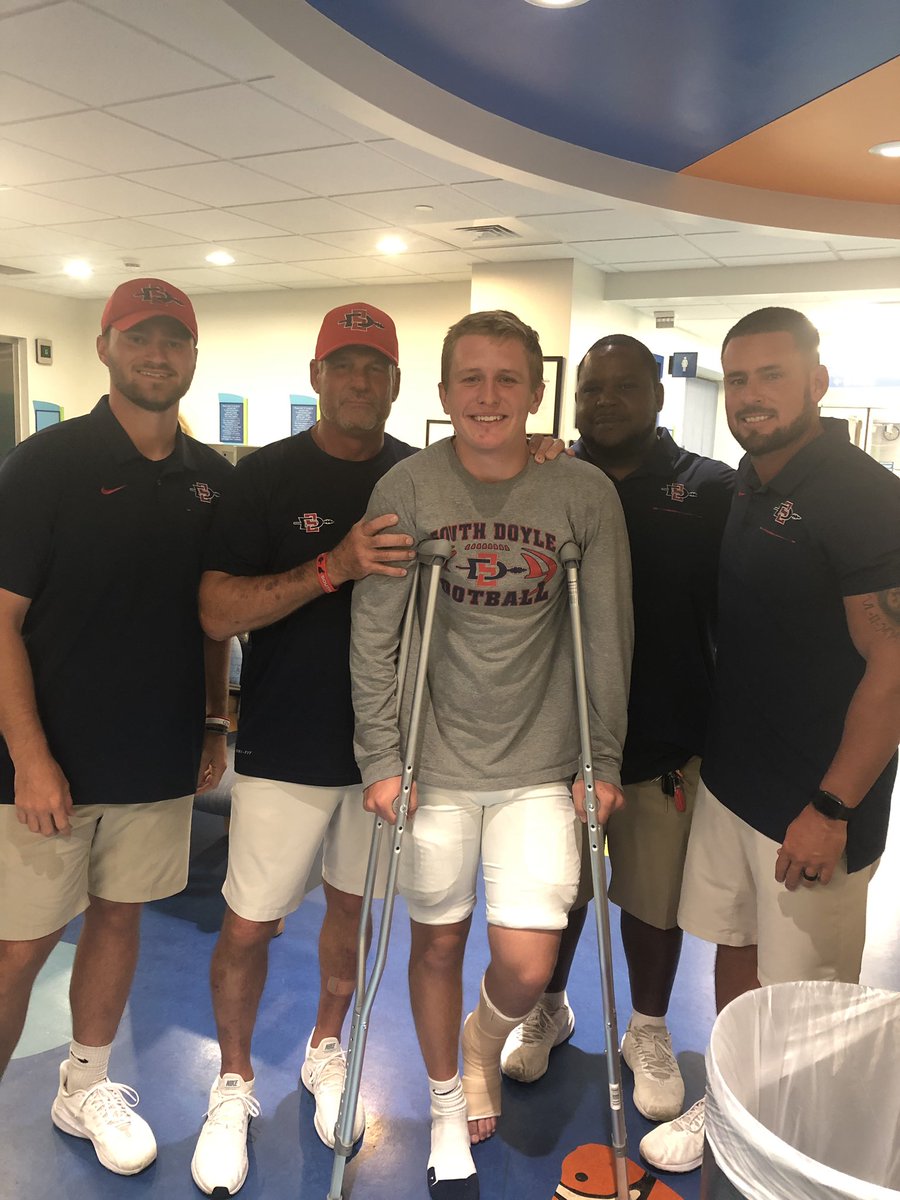 Mason is doing well. Still being evaluated, going to be a multiple week recovery, but hope to have him back before the end of the season. Mason he’s a great young man and is going to be fine. He has a lot of family and friends that love and care about him. <a href="/masonbrang/">Mason Brang</a>