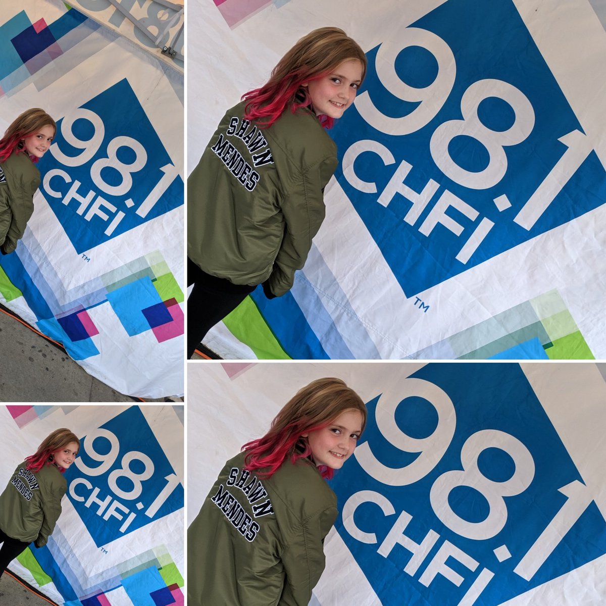 My girls first concert!
<a href="/ShawnMendes/">Shawn Mendes</a> 💞
<a href="/981CHFI/">98.1 CHFI</a>  😎