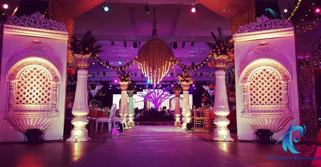 shivtronics1978's tweet photo. "A symphony of lights and colour, as you enter, let the moments shine on #lights #artoflighting #exposure #composition #design #since1978 #kenya #weddingsinkenya #luxurylights #entrancelights https://t.co/I7O8ZPRnne
