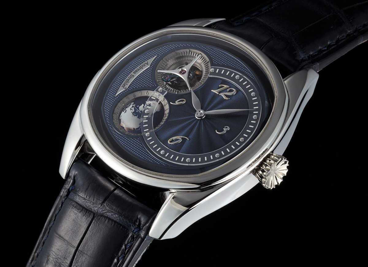 SJXwatches's tweet photo. When Bjorn Meijer wanted a unique travel watch, he went to @AndreasStrehler, and so started a multi-year project to build a custom timepiece (that has a world time, GMT, moon phase and remontoir). Read his full story here: https://t.co/RI904l9VmI @AHCI_Updates https://t.co/P1uslufYSa