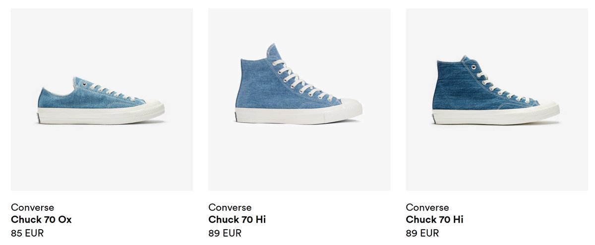 converse chuck taylor all star ox denim pack