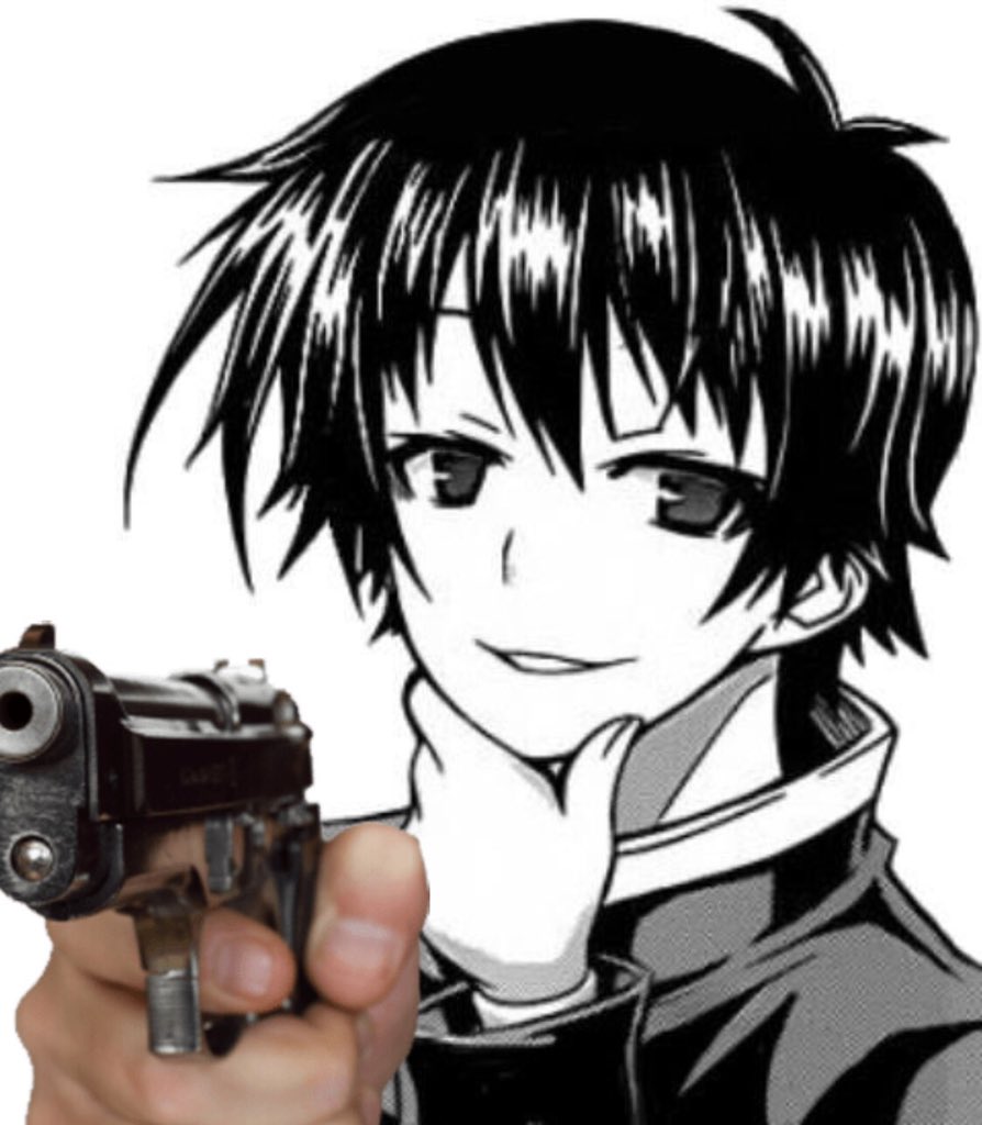 anime girl with gun memeTikTok Search