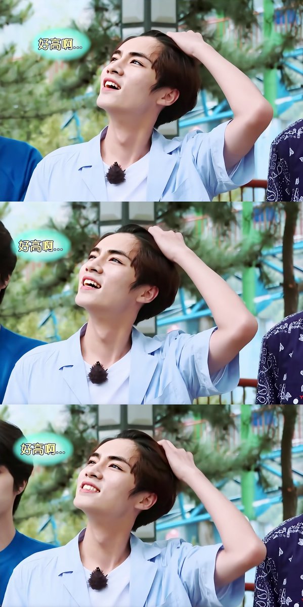 DreamingJadeXJ's tweet photo. 반지점프를 앞둔 샤오쥔의 머리 쓸어넘기기...💕
#샤오쥔 #Xiaojun #肖俊 #WayV #威神V
#소년위계획 #WayVDreamPlan_EP6 https://t.co/yyA3xkaQKz