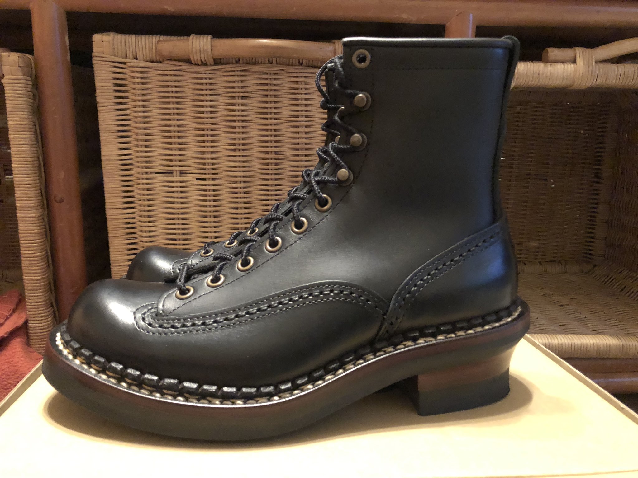 安藤製靴 JEREMY 6th ジェレミー 黒 26.0 日本製