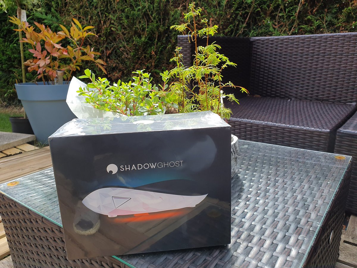Elle est enfin arrivée ! Hâte de tester la bête @NowTechTV <a href="/Shadow_France/">Shadow France</a> #shadowghost #nuitblanchenperspective