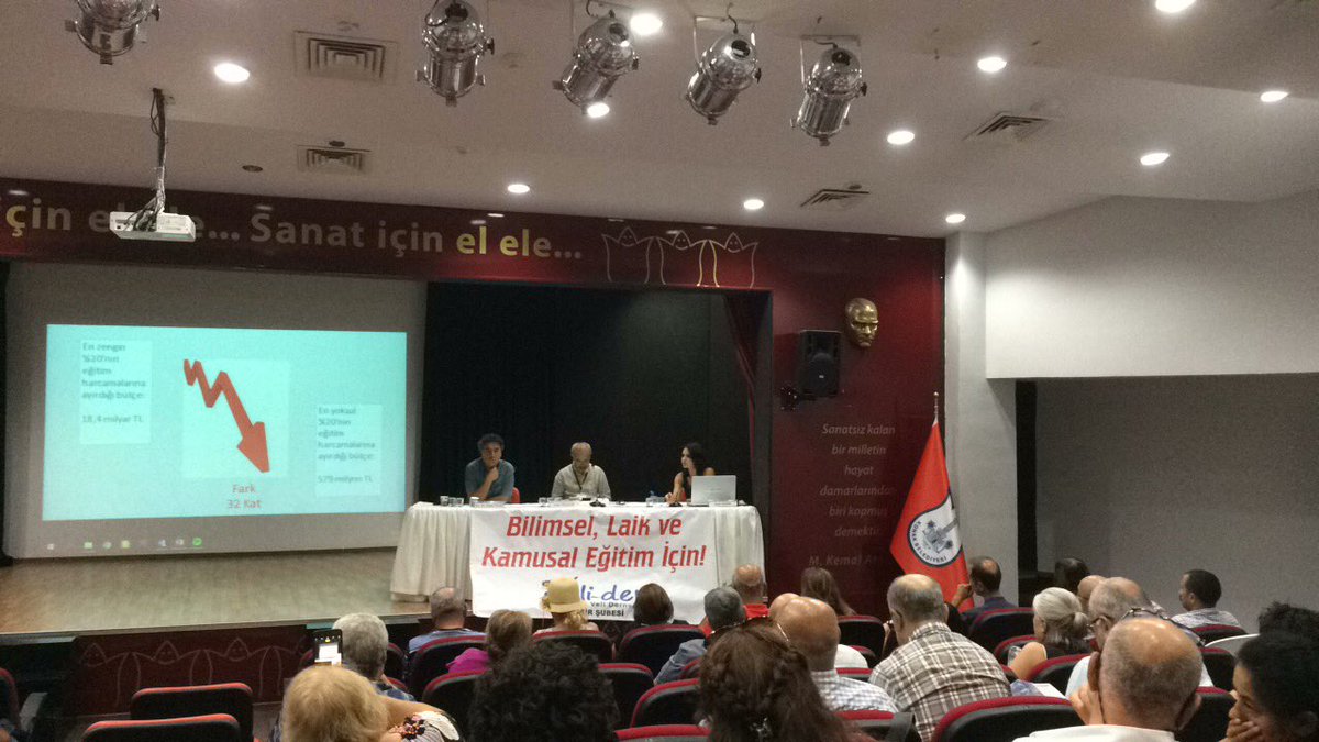 VeliderBuca's tweet photo. İzmir velider şubesinin  düzenlediği “Bilimsel,laik ve kamusal eğitim çalıştayı”devam ediyor https://t.co/JwVvJcYUHn
