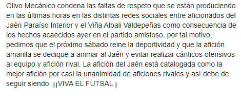 OlivoMecanico's tweet photo. COMUNICADO OFICIAL de @OlivoMecanico 

@jaenfs https://t.co/4OQvVgAlJM