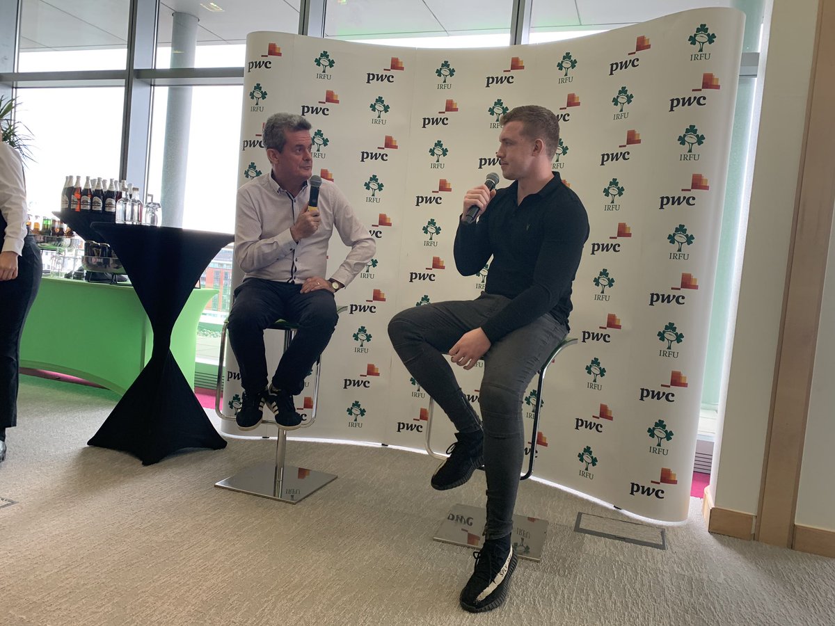 PatMoran48's tweet photo. Great pre match insights from #danleavy #pwcireland https://t.co/tePqVMfUD4
