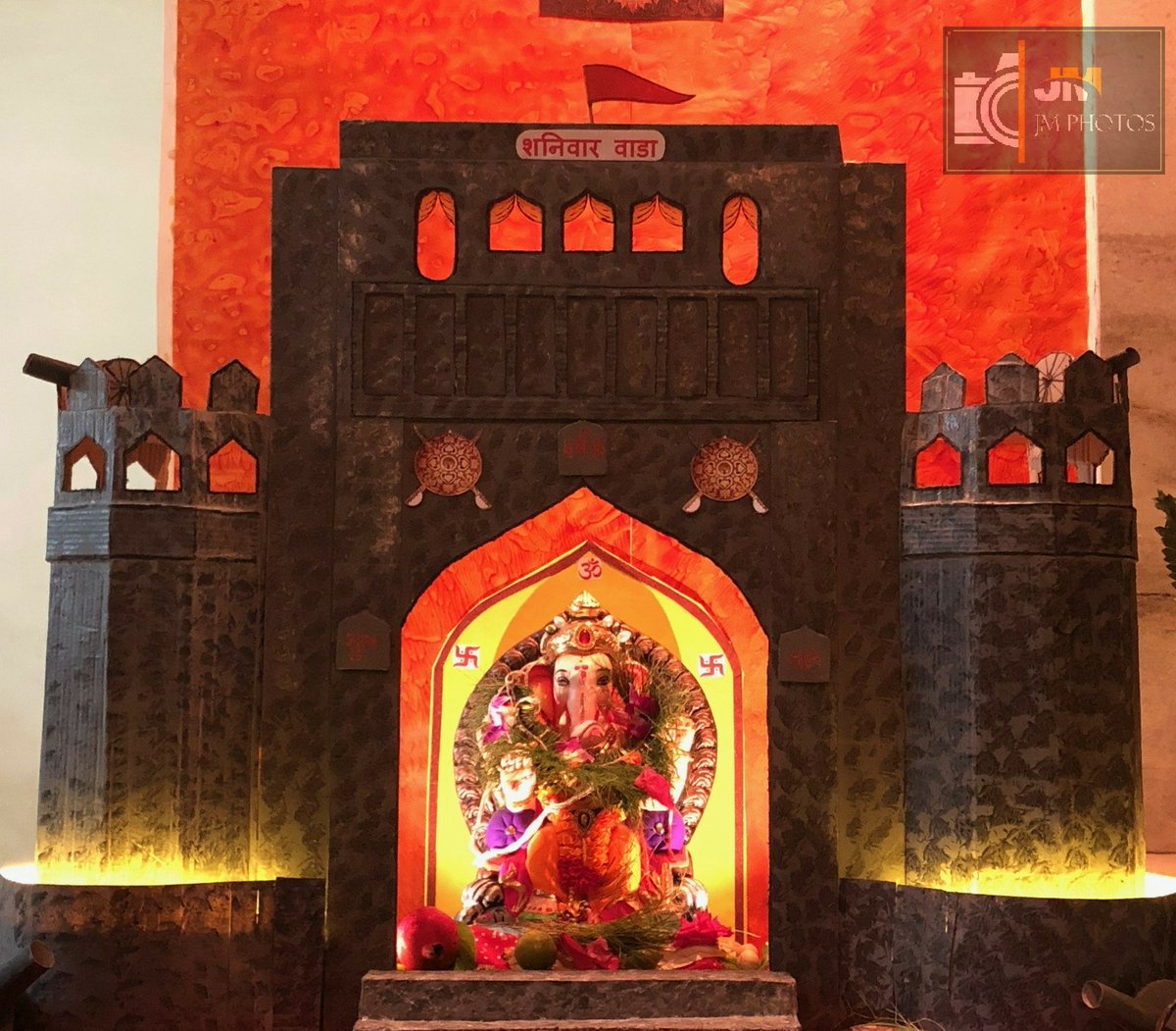 Discover more than 102 shaniwar wada decoration for ganpati latest