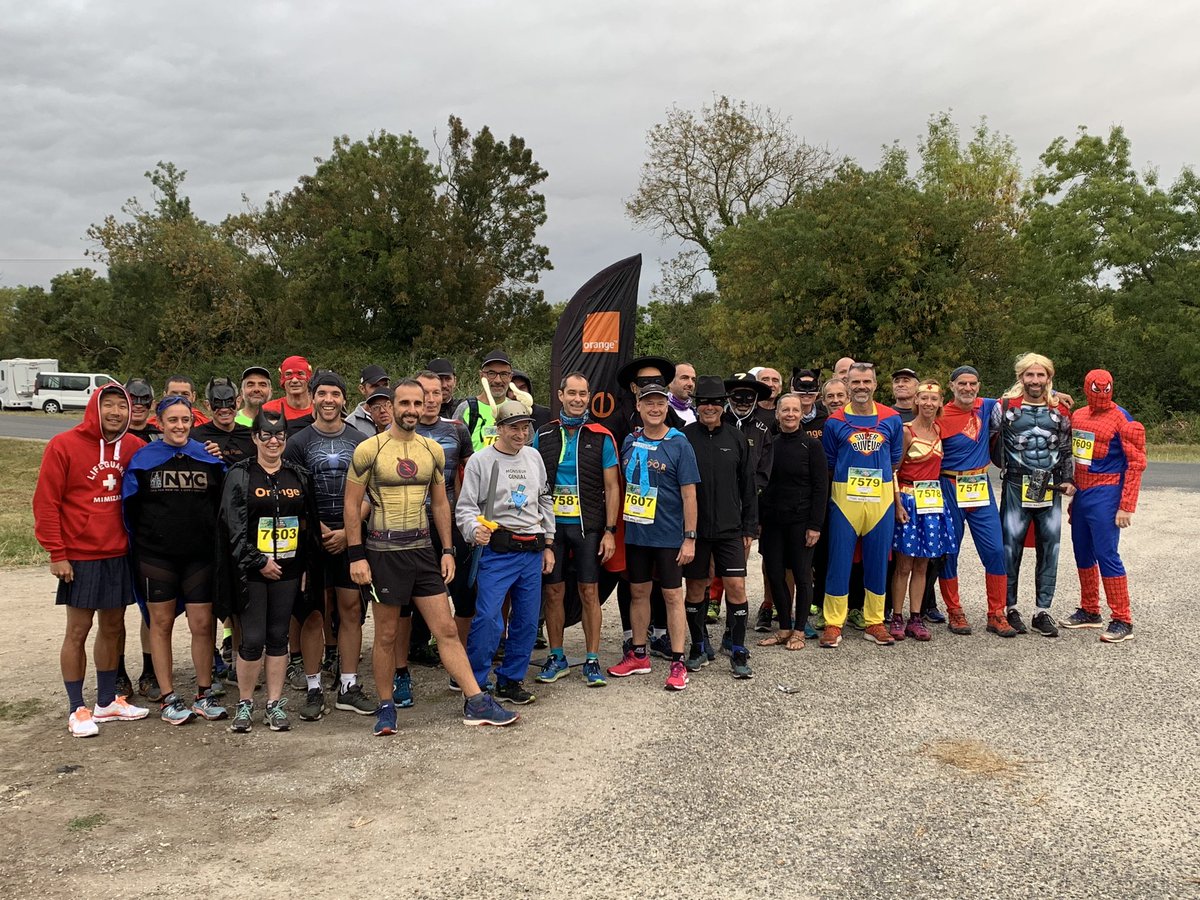 Tous nos encouragements à nos 40 valeureux et courageux coureurs qui vont avaler et déguster les 42,195km du #MarathonduMédoc ce samedi matin ! #proudtobeorange <a href="/webtvmedoc/">Marathon du Médoc</a>
