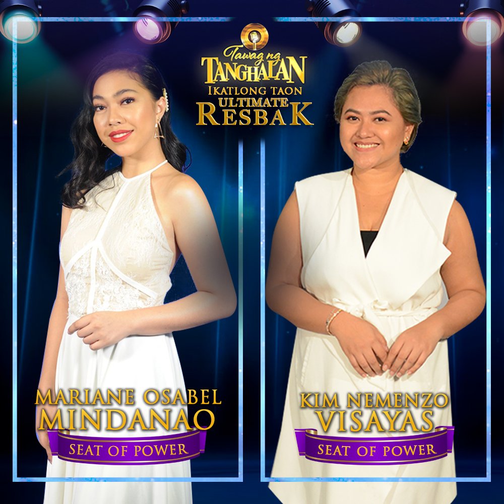 TNTABSCBN's tweet photo. Si Kim Nemenzo na nga ang pumalit sa Seat of Power! May makatibag kaya sa kanila ni Mariane Osabel sa pagkakaupo dito? Abangan sa Lunes! #TNTUltimateResbakNa https://t.co/m5fOVTSGcy