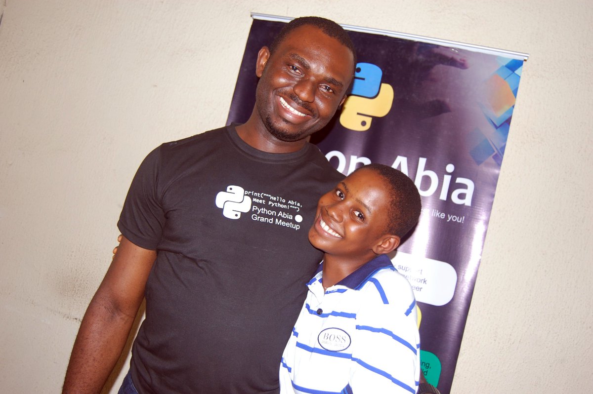 AbiaPython's tweet image. Faces pf #PyExcitement at #AbiaMeetPy