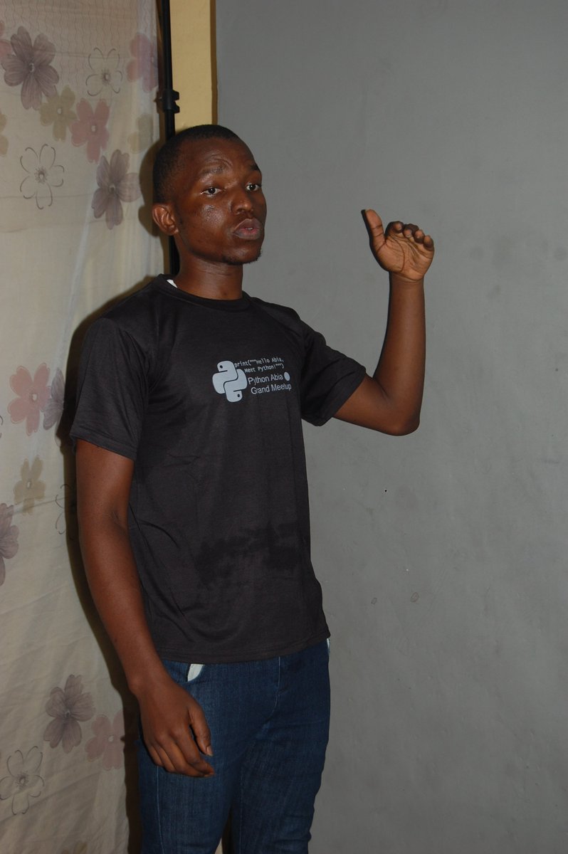 AbiaPython's tweet photo. #Natural #Language #Processing with #Python workshop session. We learnt how to build a live chatbot using Python.
Thanks @program_digital for leading this session. It was truly educating
#AbiaMeetPy https://t.co/w7ARRuNsYK