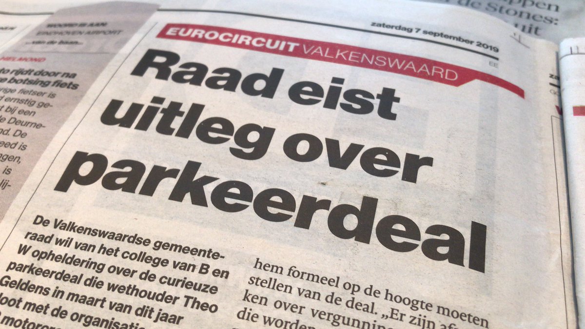 Goed gehandeld meneer Theo de wethouder. Simpel en duidelijk. Waarom zoveel energie in discussie achteraf. Of zoals pvda-er Henk het benoemd. “Soms moet je handelrnd optreden”. Punt. <a href="/_Valkenswaard/">GemeenteValkenswaard</a> @TheoGeldens <a href="/henkjonkers/">Henk Jonkers</a>