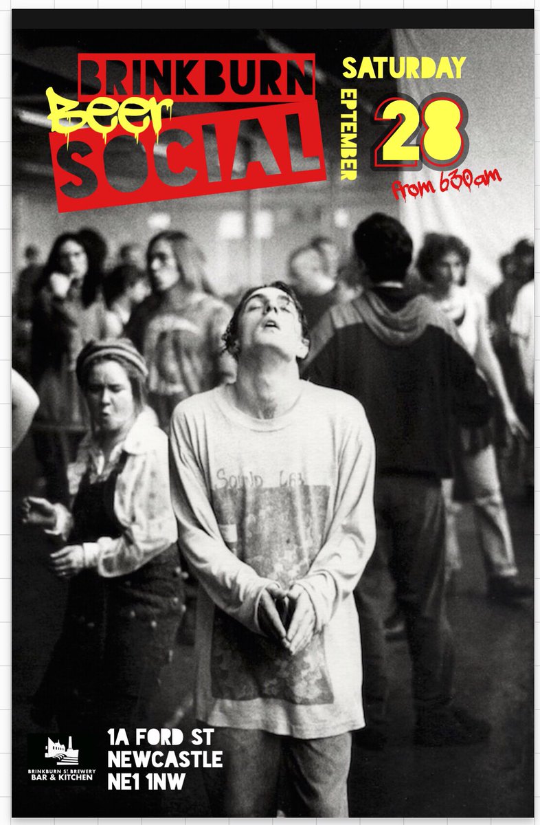 BrinkburnSocial's tweet image. Due to crate digging duties on the mainland (that’s Europe kids) @BrinkburnSocial won’t be on the decks until @BrinkburnStBrew BEER FEST