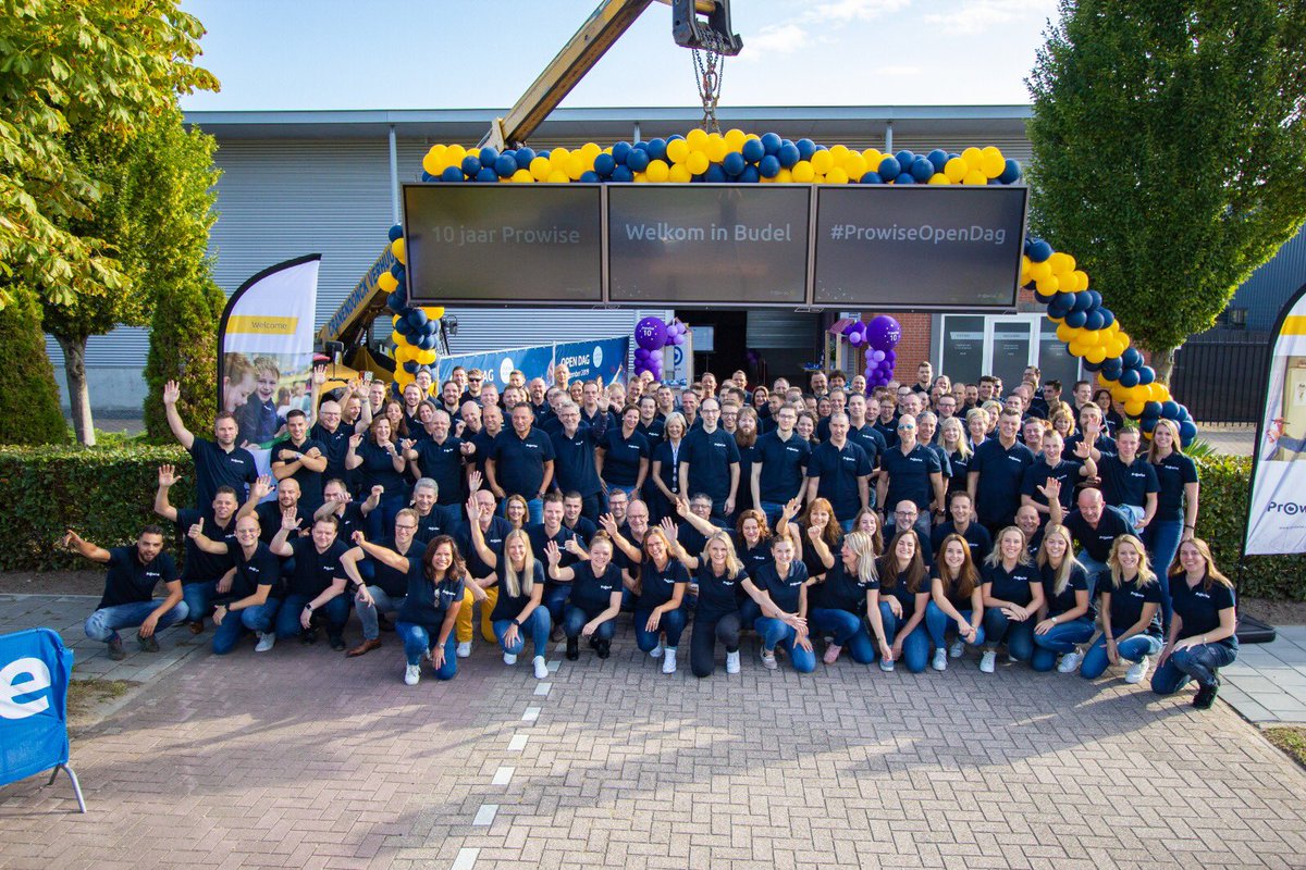 We are ready for the Prowise open day!

#Prowise10years