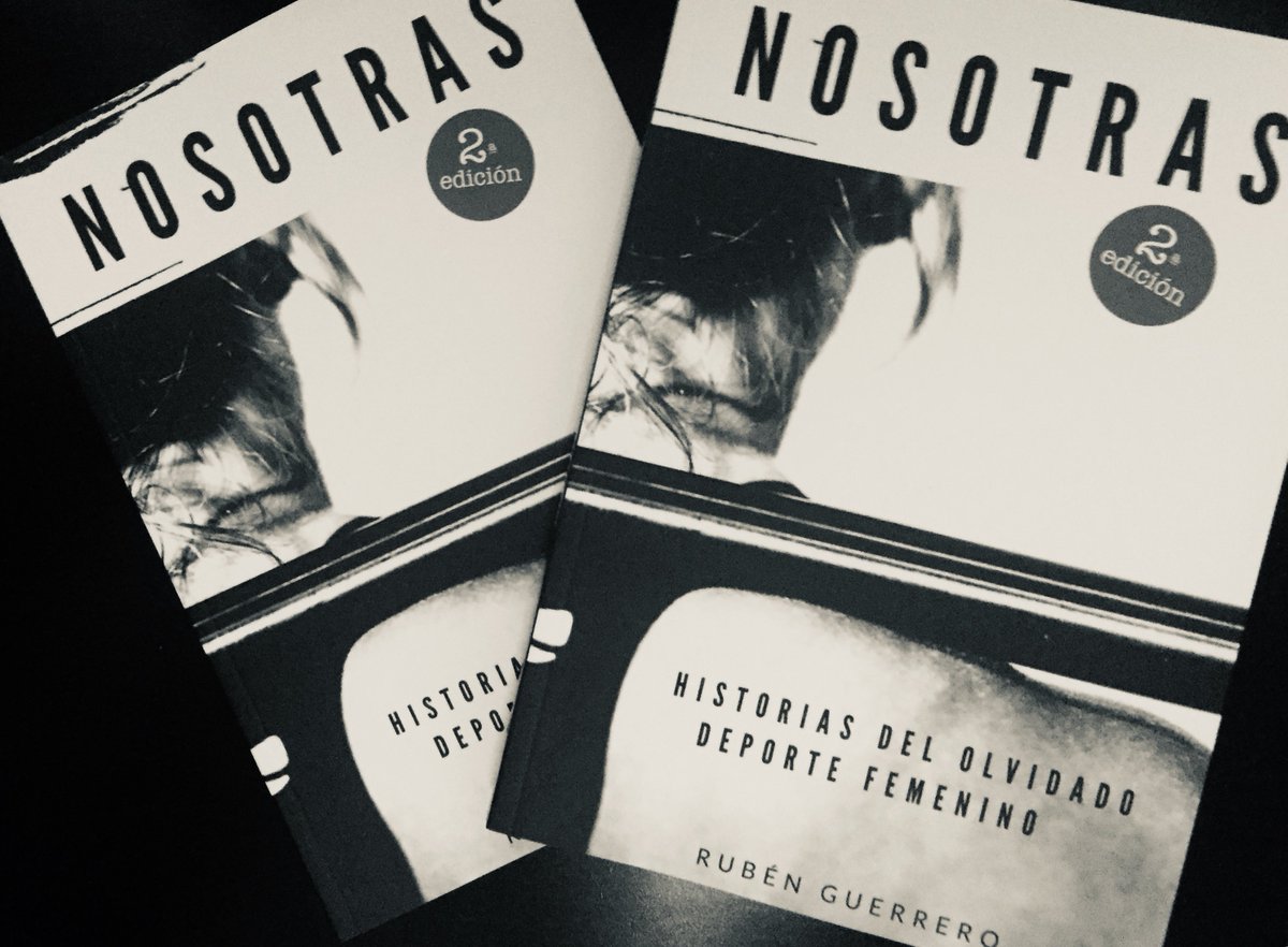 #Nosotras, el libro del deporte femenino.
¿Nos ayudas a darle visibilidad con RT?
<a href="/RocioYbarra3/">Rocio Ybarra</a> @BlancaManchon <a href="/cris_tortu/">Watson Debra</a> <a href="/sdominguez6/">Silvia Dominguez</a> <a href="/S_bayon/">sara bayón</a> <a href="/sandragomez_11/">SandraGomez</a> <a href="/PGR_RUGBY/">Patricia GARCIA RODRIGUEZ | OLY</a> <a href="/annacasarramona/">Anna Casarramona</a> @LauDelRio10 <a href="/VP_Lili_Elsa/">💫👯‍♀️🏐 Liliana y Elsa💫 OLY</a> 
➡️Hazte aquí con tu libro
rubenguerrero.es/nosotras/