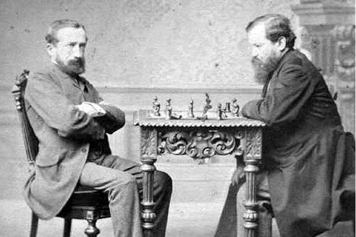 International Chess Federation on Twitter: &quot;German-Polish #chess master  Johannes Zukertort, the first-ever world championship match runner-up, was  born on September 7, 1842. One of the best players of the late 19th century,