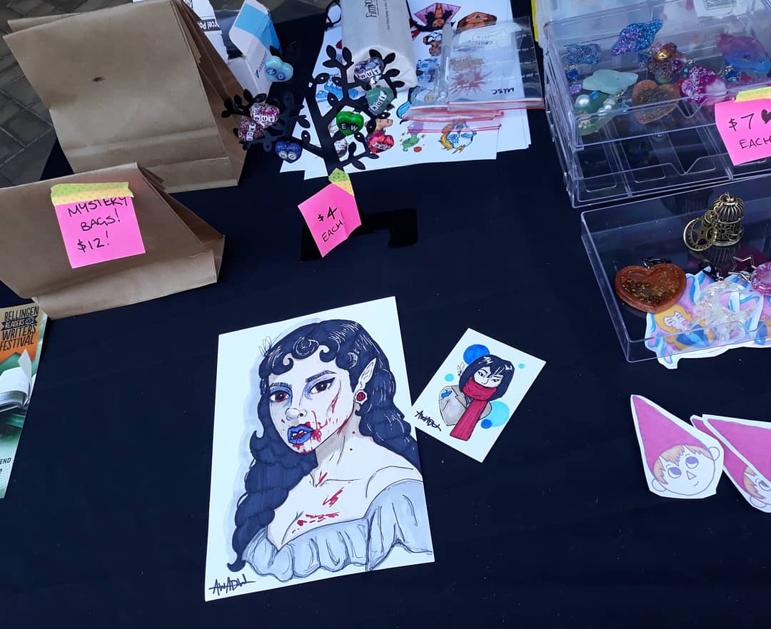 artisticdeath13's tweet photo. IM EXHAUSTED!! Thank you to everyone who came and said hi and bought my little bits and bobs!! It warmed my heart!! See you all next year!!

❤❤❤❤❤

#nexuscon #nexus @nexusconmnc #artstall #junkoenoshima #junko #danganronpa #cosplay #junkoenoshimacosplay https://t.co/nTP2eV8qN1
