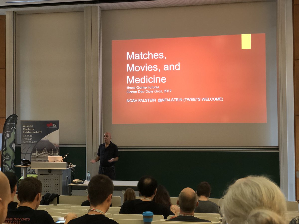 Day two kicks off early with the great Noah Falstein (@nfalstein) #gddg19