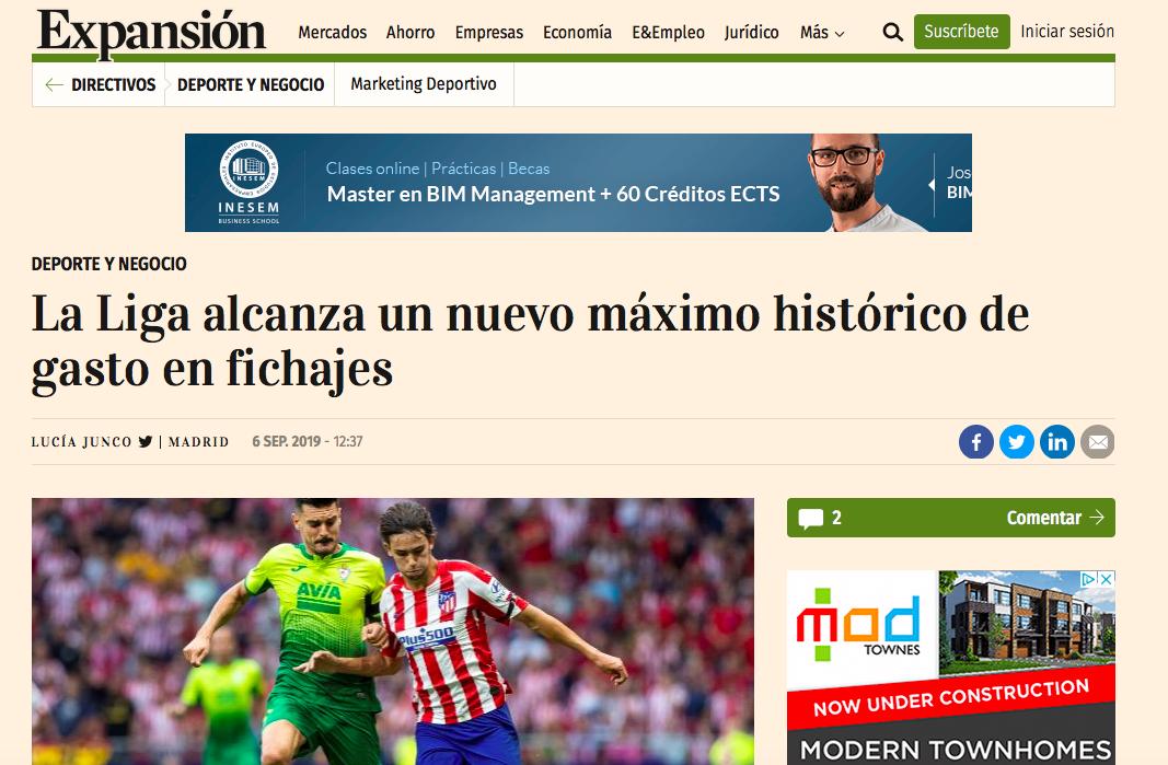 ptimesport's tweet photo. 🗞 | Great media covering of the #FootballTransferReview 2020 by @ptimesport https://t.co/2i0YflDIiJ