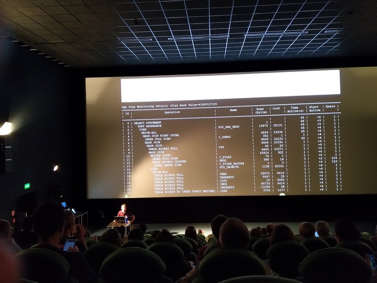 LucasBednarek's tweet photo. Starting second day of #POUG19 with technical session about SQL performance tuning by @tmmdv @POUG_ORG As I remember, he also opened second day last year at #POUG18. https://t.co/pxx47GRwJF