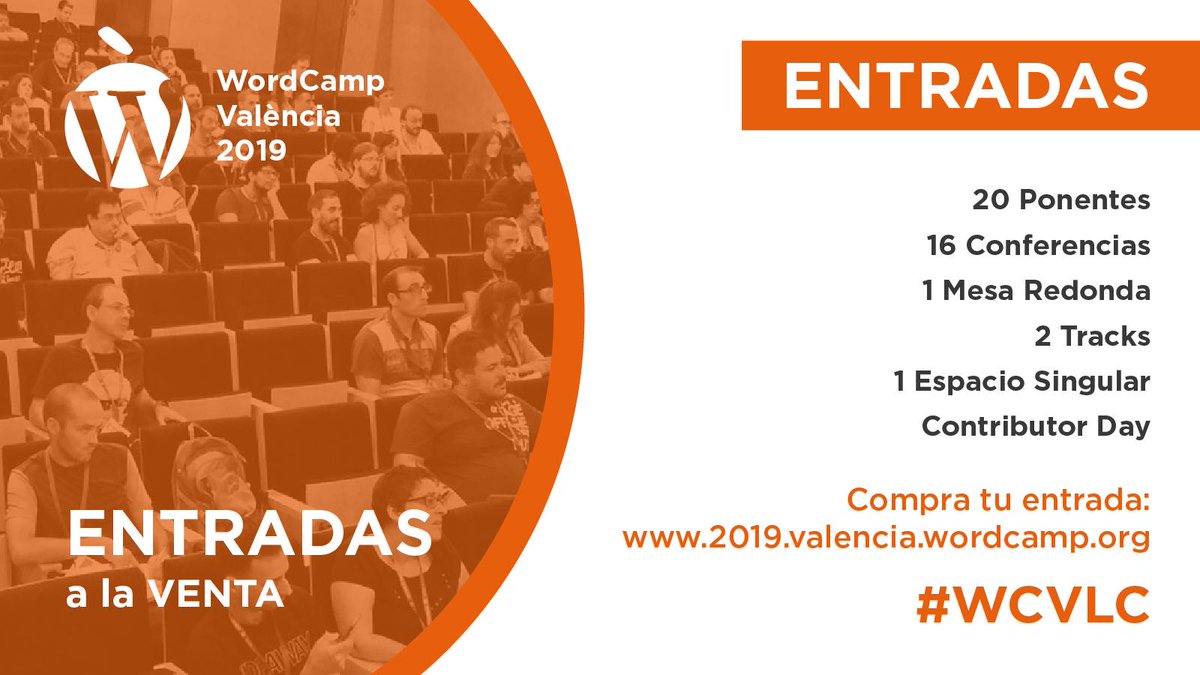 WordCamp Valencia - WordPress tweet media