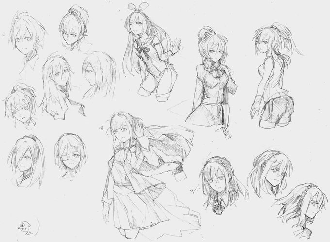 Pencil sketches 