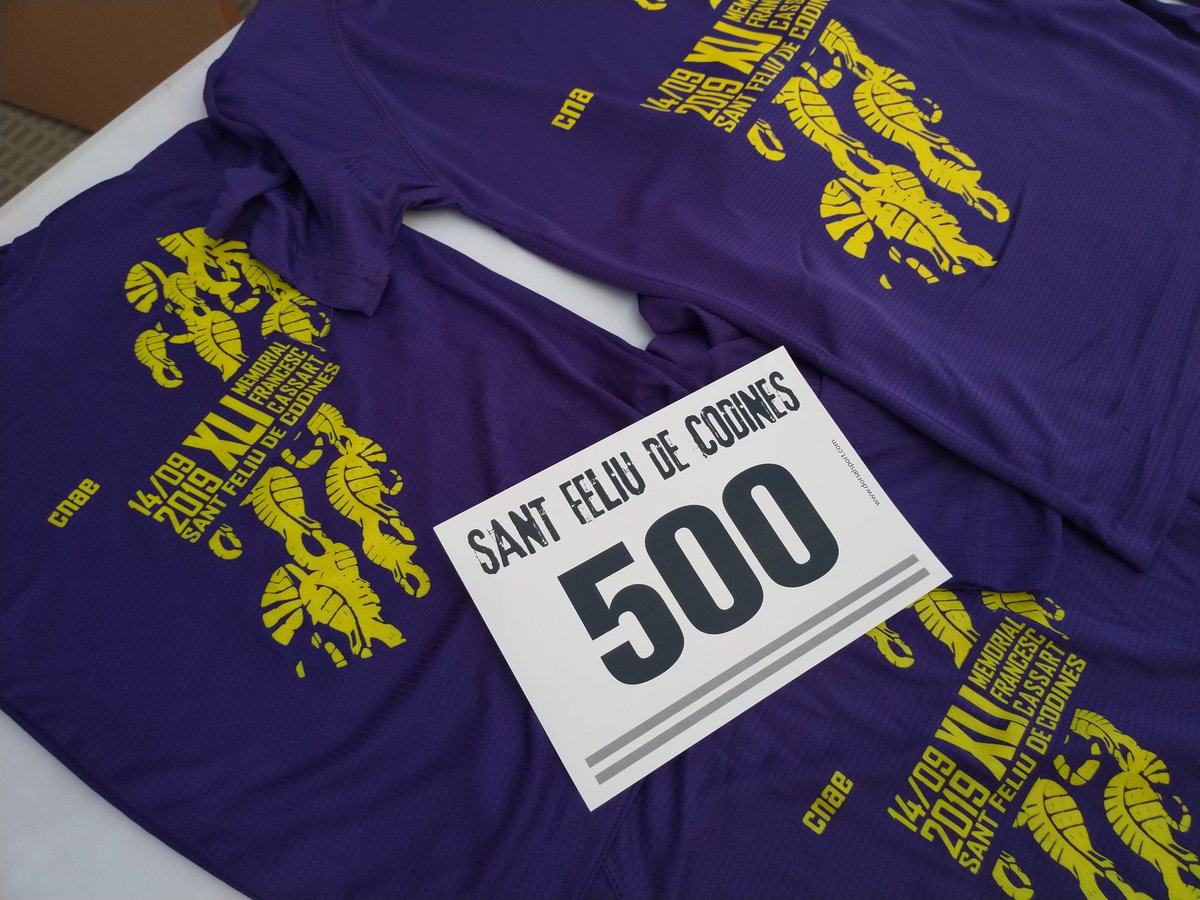 cnaesfc's tweet photo. Ja estem al cívic amb les Inscripcions de la Cursa de Festa Major!!! Avui fins les 13h #sfcFM #FMcodines19 https://t.co/0o4cl6YrlD