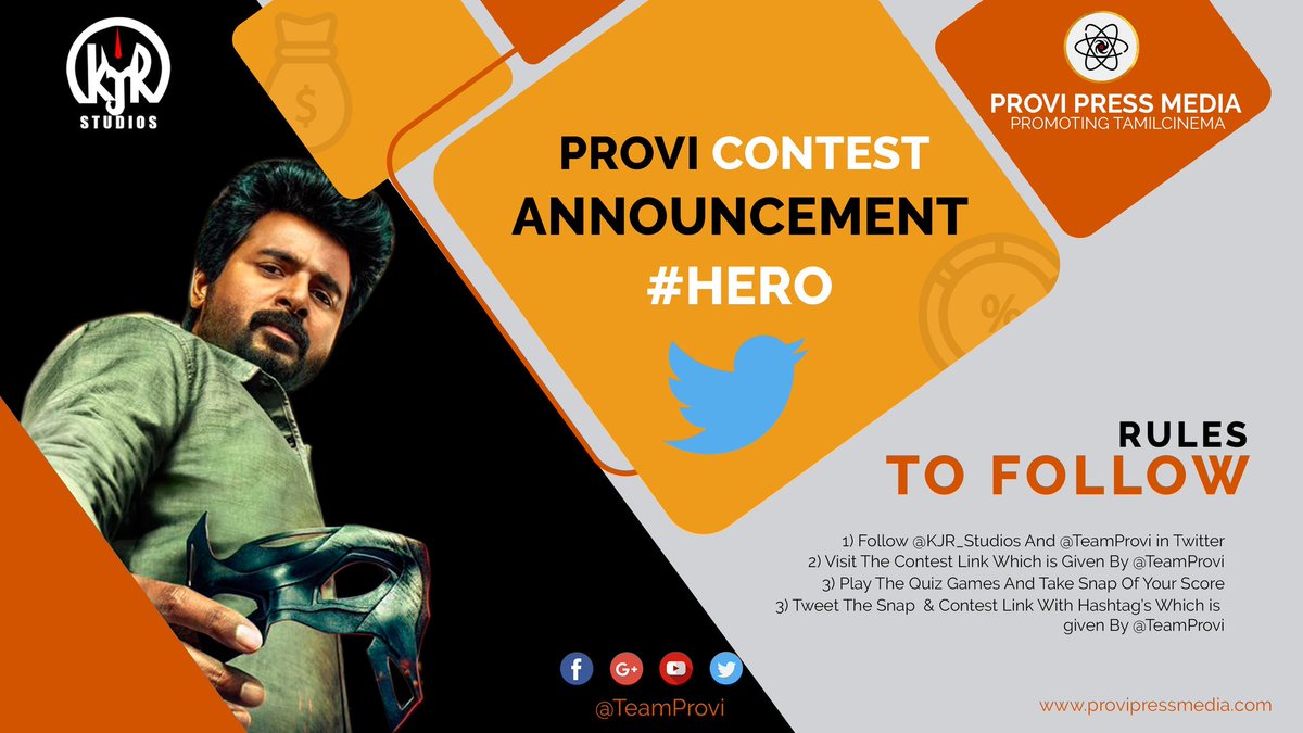 pulseofindian's tweet photo. #ProviHeroContest 🔥
Announcement
Contest Link Will Be Out At 12AM!
5 DAYS Contest!
( 08.09.2019 - 12.09.2019 )
Winners Will Get Recharge's At 7.30PM Every Day.
Get Ready....... 🔥
@Siva_Kartikeyan @kjr_studios @VigneshMurali05 @ProviewTamil https://t.co/zeVhGRjbSe