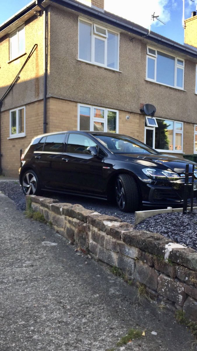 APVine's tweet photo. **STOLEN** Black Golf Gti DE18 YZW stolen from address in Heswall, Wirral late Friday night / early Saturday morning (6 / 7 September)... Please share, keep your eyes peeled and contact me if you see / hear anything. Apologies about the naff photos. https://t.co/vbCD5a3Keg