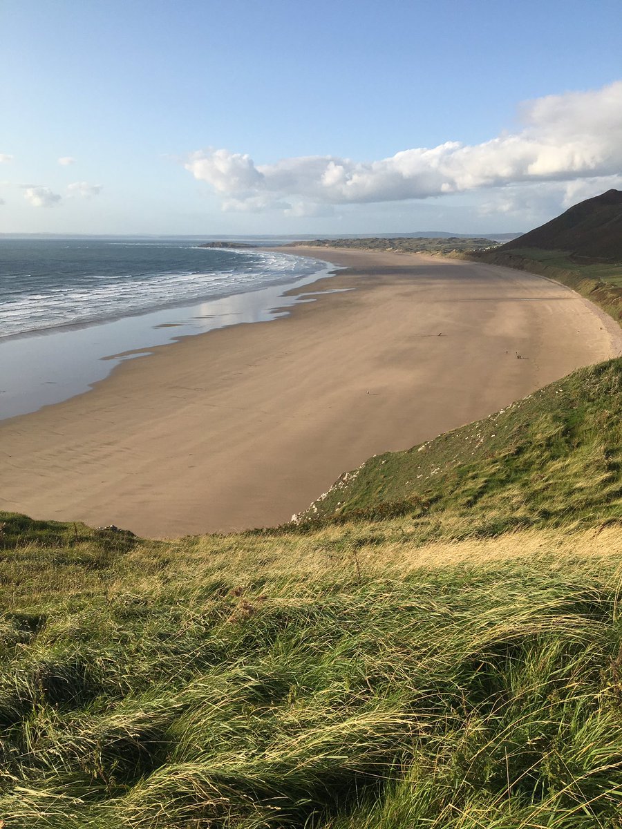 Matt_McM_'s tweet photo. Lovely short break in stunning South Wales so far with @KateMcMahon__ #anniversary #rhosilli #fourfallswalk https://t.co/WAaYLjRYIq