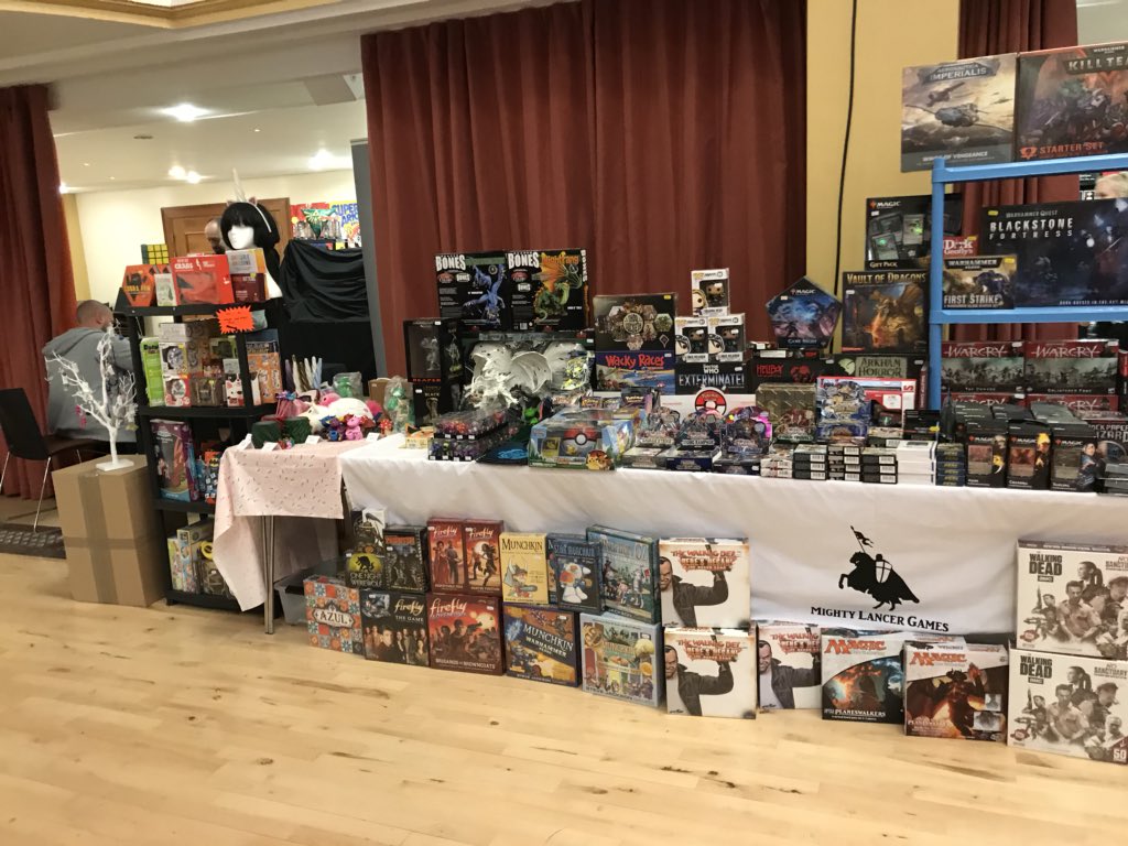 MightyLGames's tweet photo. Today we are at Bridlington Comic Con at The Spa, come and see us.

The shop is also open as usual today 

#bridlington #comicCon #bridComicCon #bridComicCon19 https://t.co/HzFUjszB9N