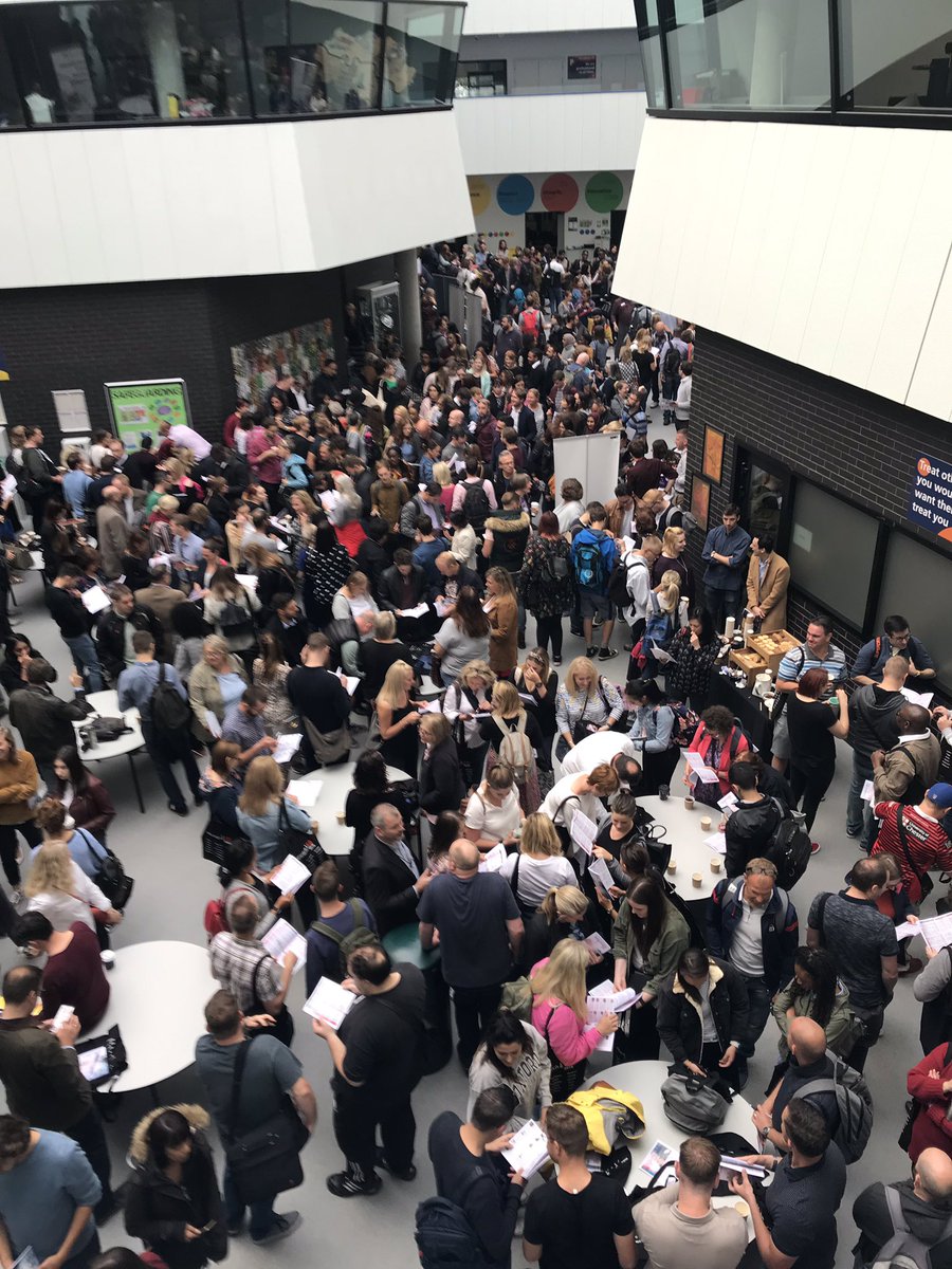 Huge turnout for the researchED national conference. It’s standing room only in the hall #rED19
